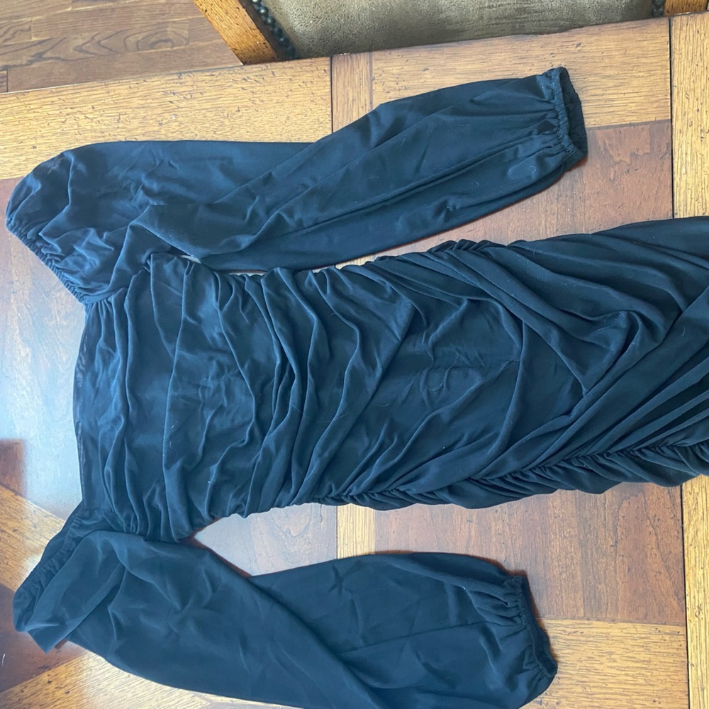 Amazon Black Midi Dress